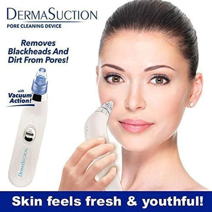 ABS Plastic White Derma Suction Blackhead Remover, For Parlour, Normal Skin