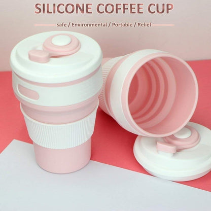 Multicolor Silicone Collapsible Silicon Coffee Cup, For Home, Size: Regular