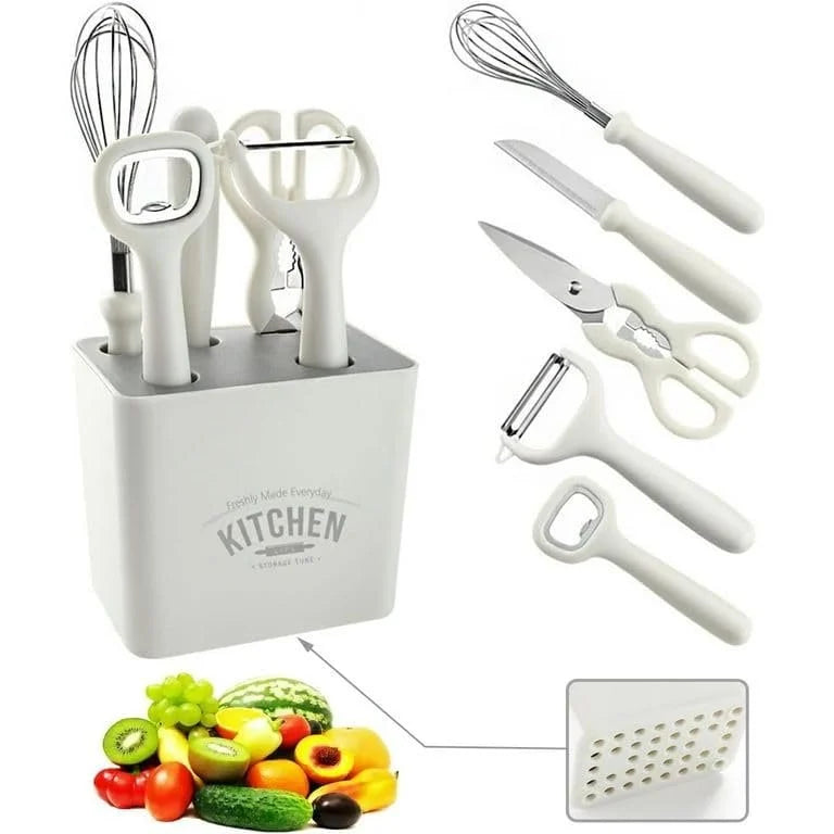 Kitchen Gadgets Set, Kitchen Utensils Set with Holder