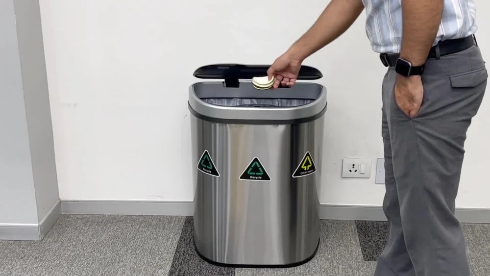 Motion Sensor Trash Can