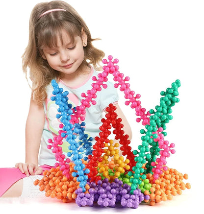 Plastic Star Links Educational Building Blocks Toys for Kids